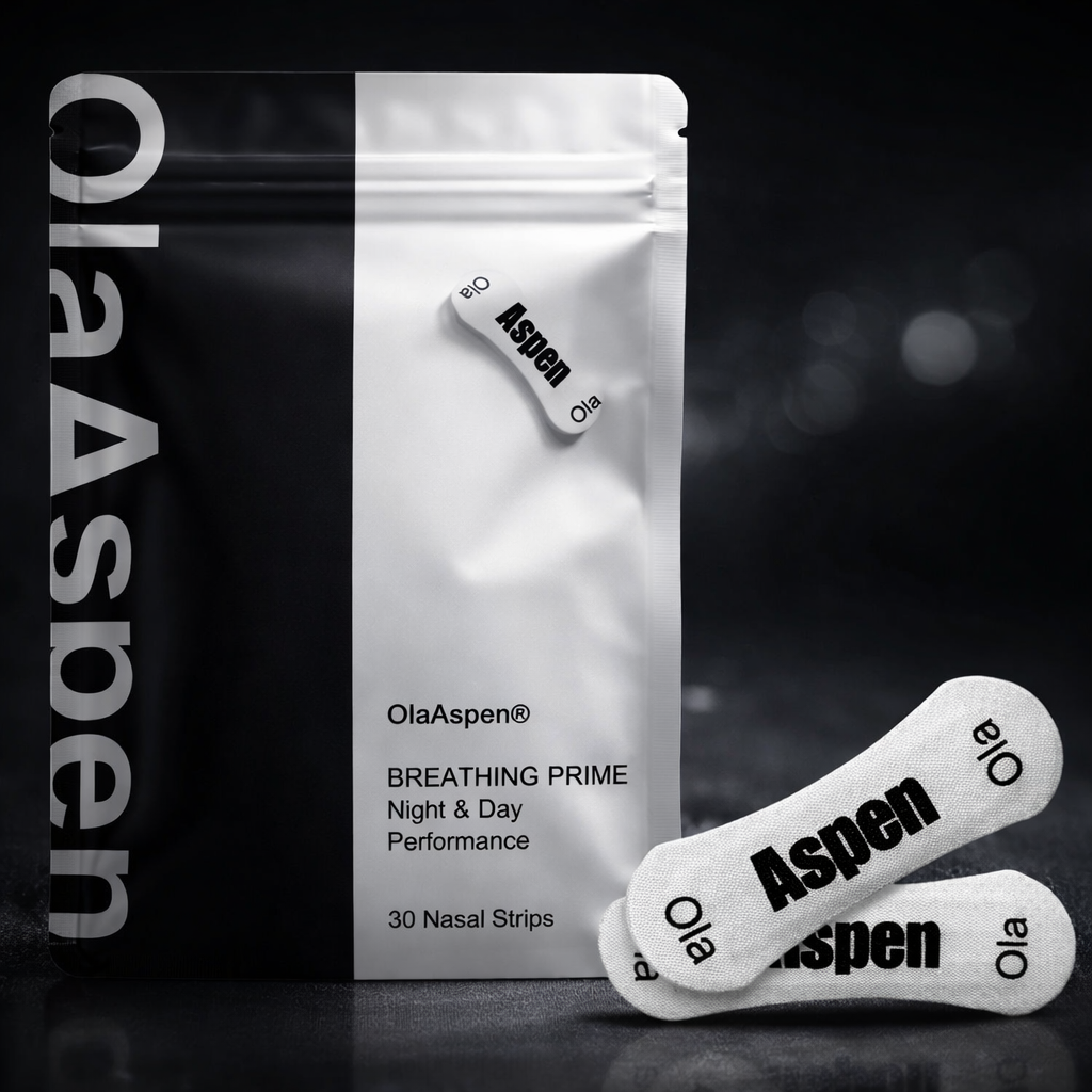 OlaAspen® Turbine Nasal Strips | Sport Breathing Strips (Running, HYROX, Gym)